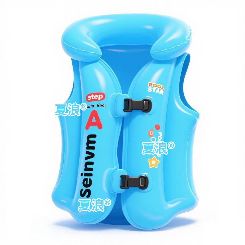 [여름파도] S사이즈 Jianyi 15kg 이내 [두꺼워짐] - 파란색 부력 재킷