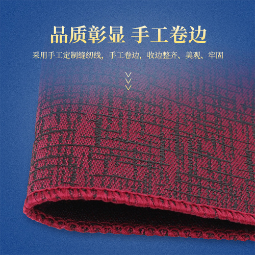 Fashionable temperament men's new square scarf retro square suit chest scarf red white striped suit pocket scarf