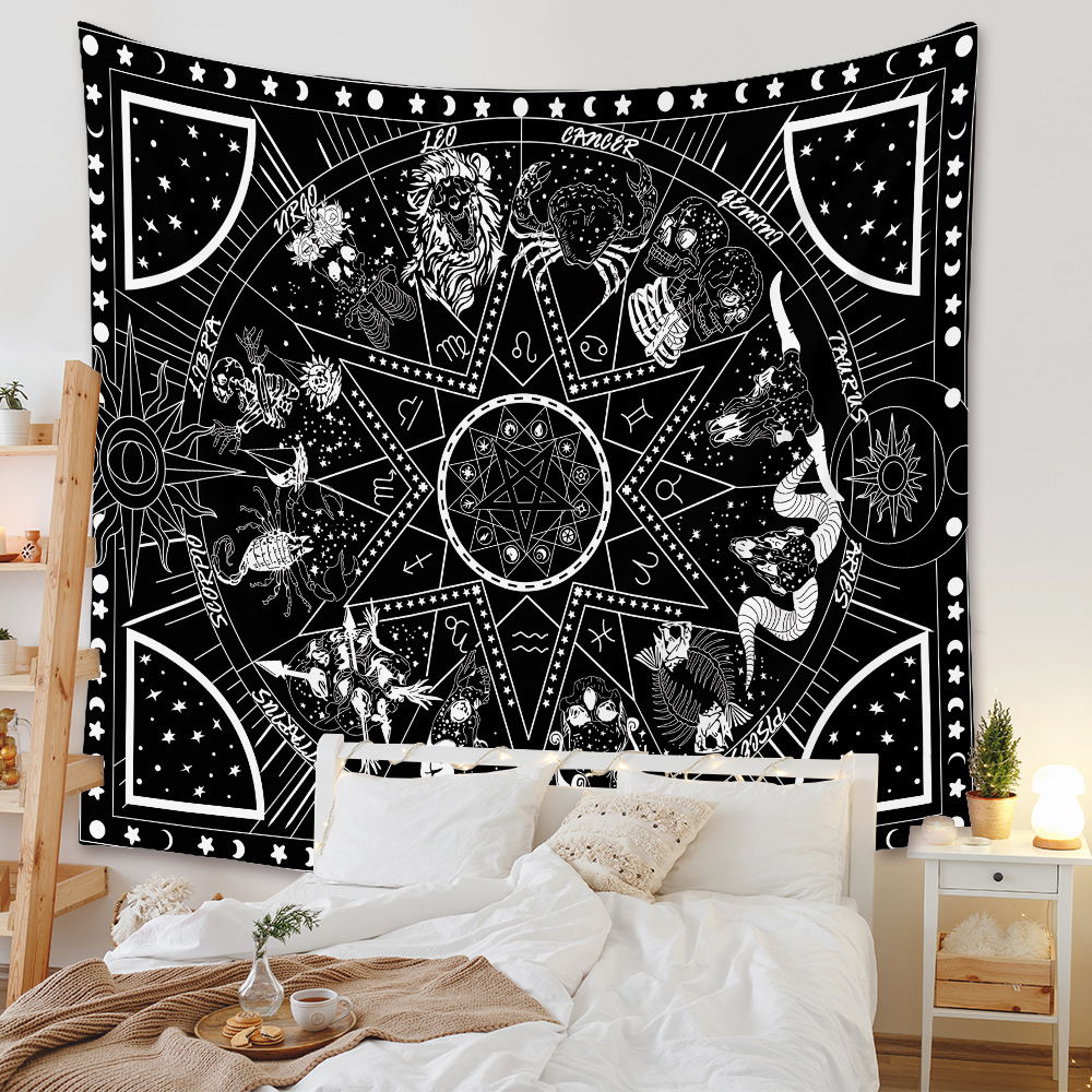 Home Cross-border Bohemian Tapestry Room Decoration Wall Cloth Mandala Decoration Cloth Tapestry display picture 150