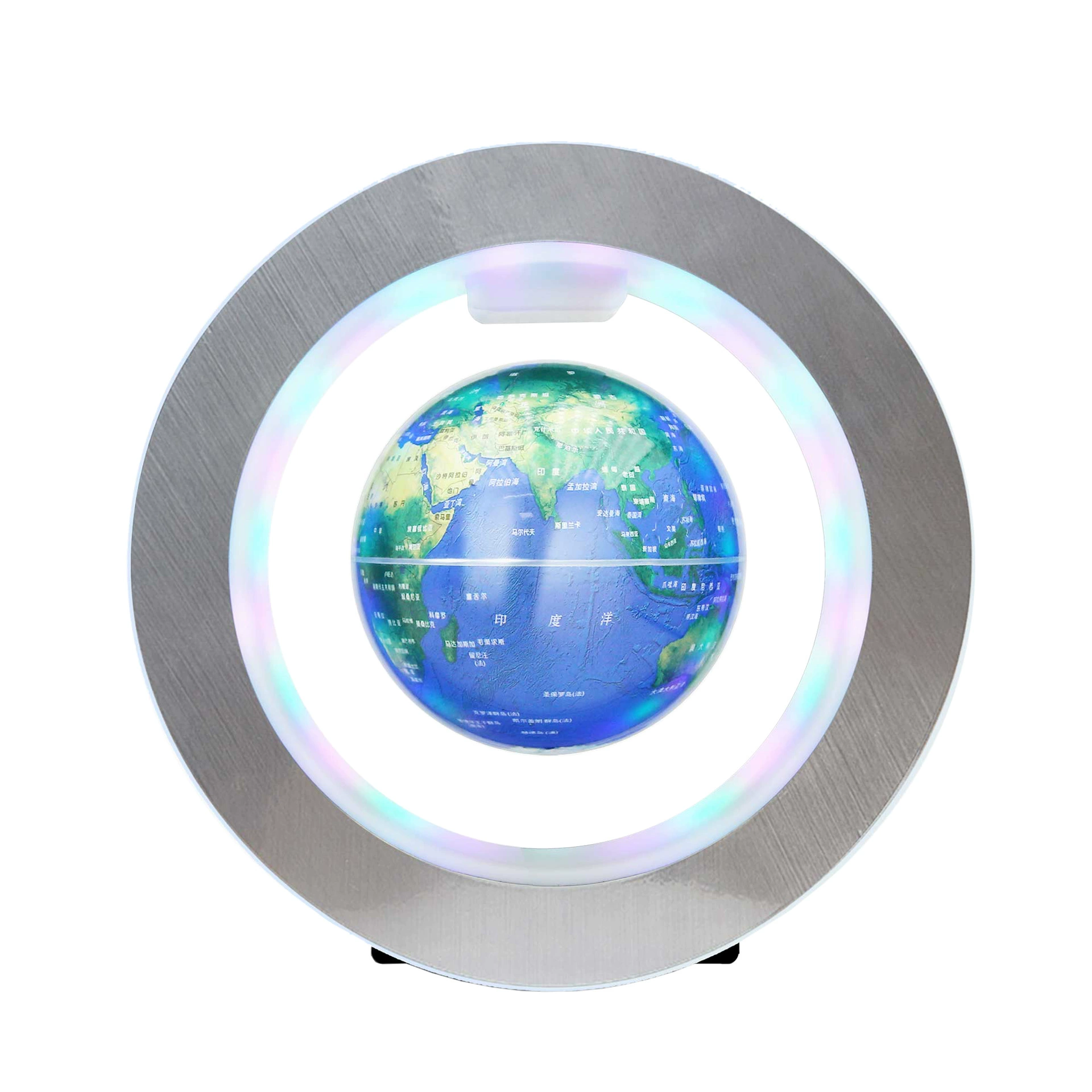 Smart round table lightweight magnetic levitation with light, 6 inches, augmented reality, early education, Birthday gift