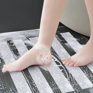 Bathroom Anti-Slip Sticker Flower-Shaped Bathroom Bathtub Anti-Slip Tape Peva Waterproof Wear-Resistant Anti-Slip Strip