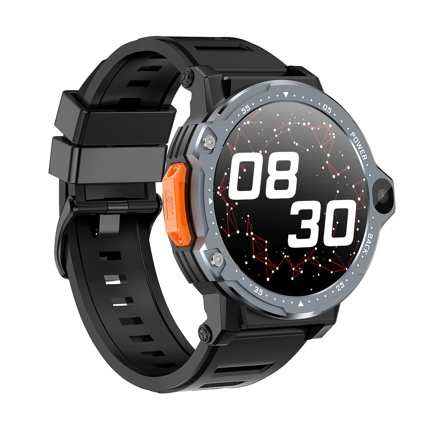 Браслет, 54 дюйма, широкий экран, 4G, Android, измерение пульса