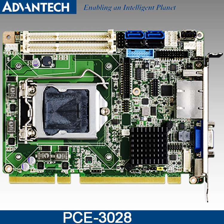 研华PCE-3028G2-00A1E半长卡工控机主板H81芯片组支持四代处理器