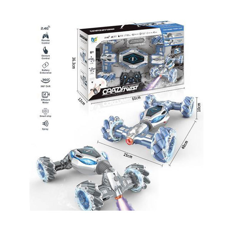 Productos especiales transfronterizos Simulación infantil multifuncional coche de comida rápida coche controlado remoto muñeca familia serie de juguetes de dinosaurios