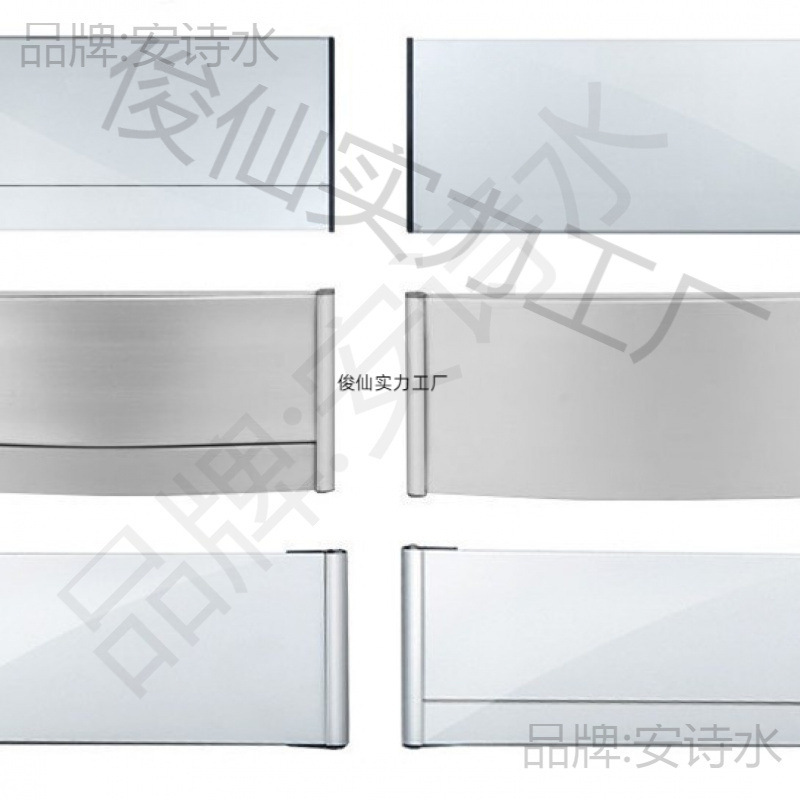 12X28铝合金科室牌标识标牌铝型材门牌空白水牌办公室标识牌