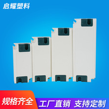 驱动器塑料外壳led电源面板灯外壳PC阻燃合金塑料白可灌胶免螺丝