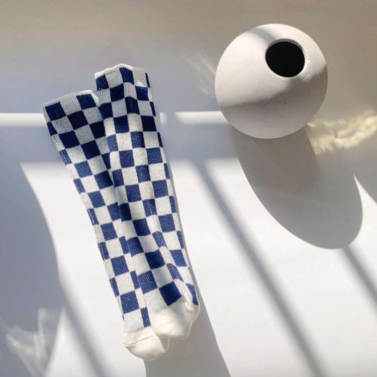 파란색과 흰색 확인