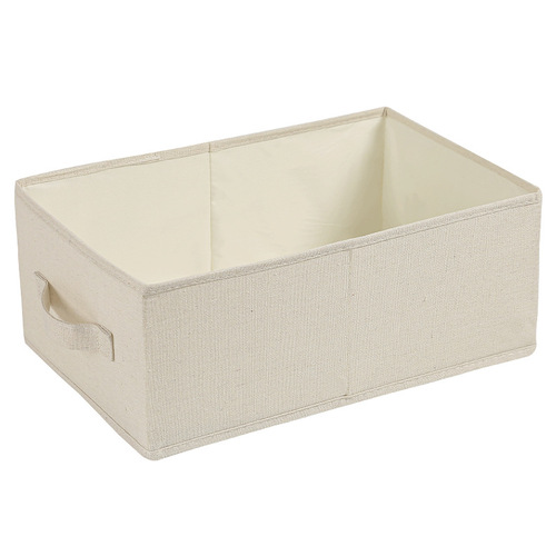Anqin fabric storage box foldable storage rack wardrobe bedroom storage drawer type storage rack clothing storage box