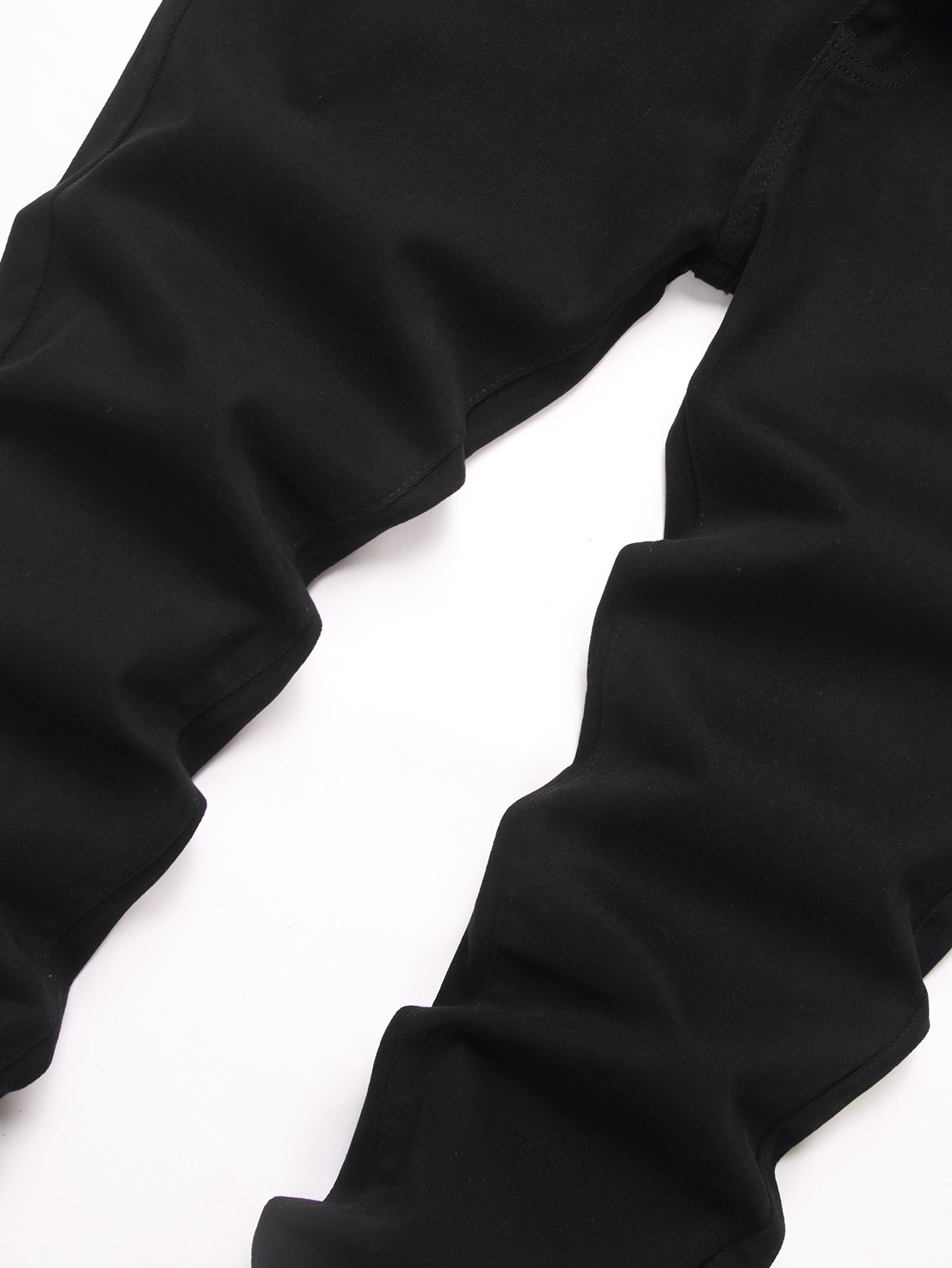 Herren Jeans Mit Strass Im Ripped Design Stretch Für Männer_voghion.com