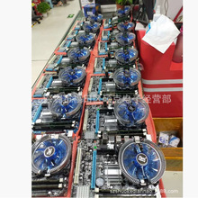 特价全新H61主板双核四核CPU+风扇带2G内存四核套装拼H61主板套装