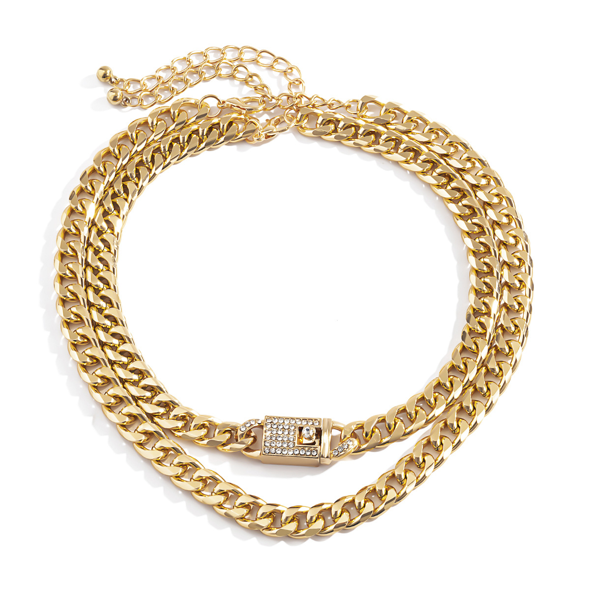 Fashion Snake Bone Chain Hollow Necklace display picture 4