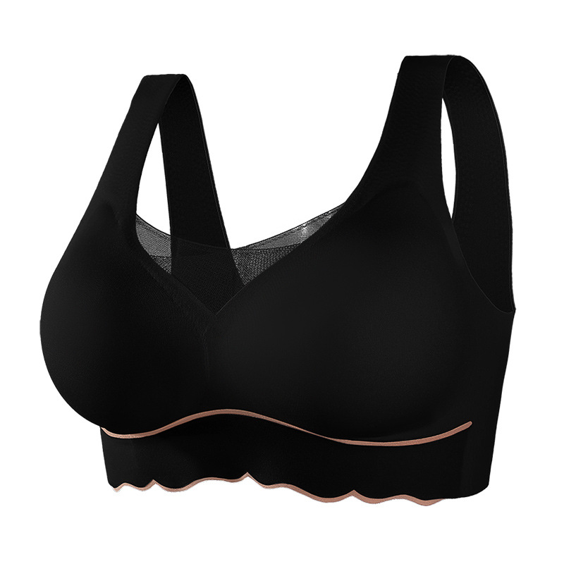 Tops de tubo de gran tamaño, ropa interior antideslumbrante, soporte de levantamiento para mujer, sujetador estable, anti-caída, sujetador ajustado y transpirable