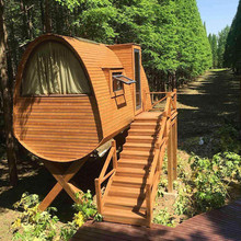 户外防腐木小木屋别墅移动农家乐木房子树屋组装民宿景区度假木屋