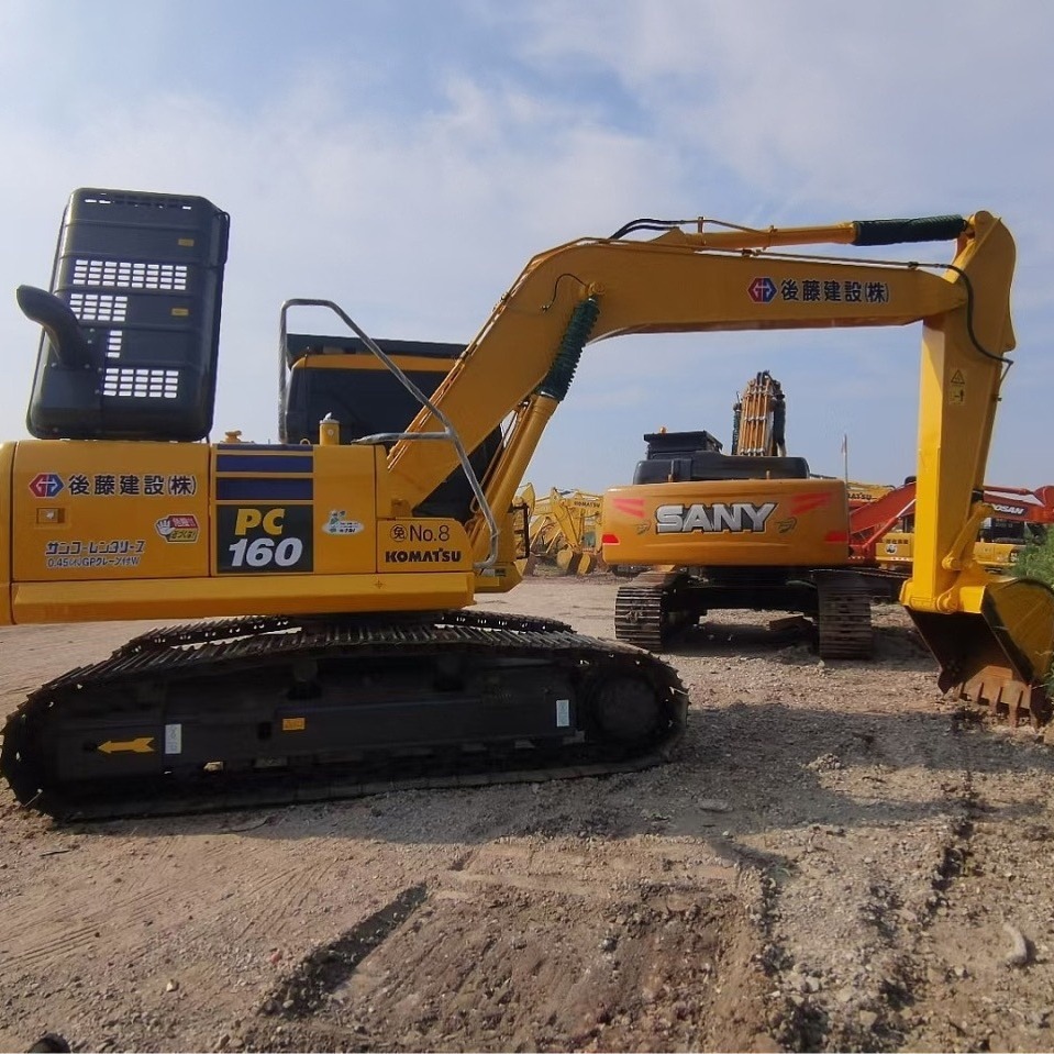 Exportación doméstica y extranjera de segunda mano Komatsu 120 - 160 excavadora Doosan 150 San135 excavadora