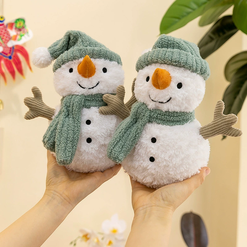 Plush doll, toy, hat, scarf, pillow