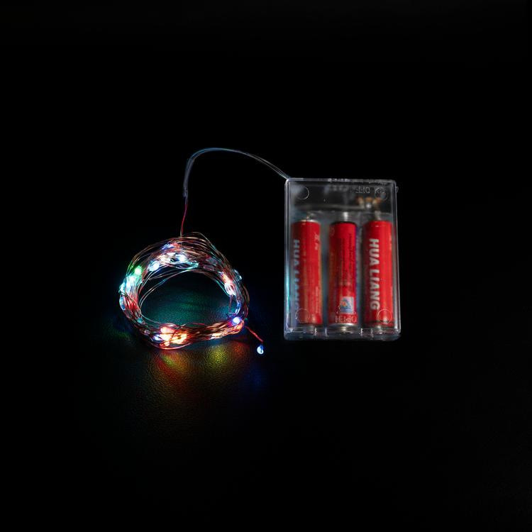 3셀 배터리 박스 - 구리선 - 5m -50개의 램프 비드