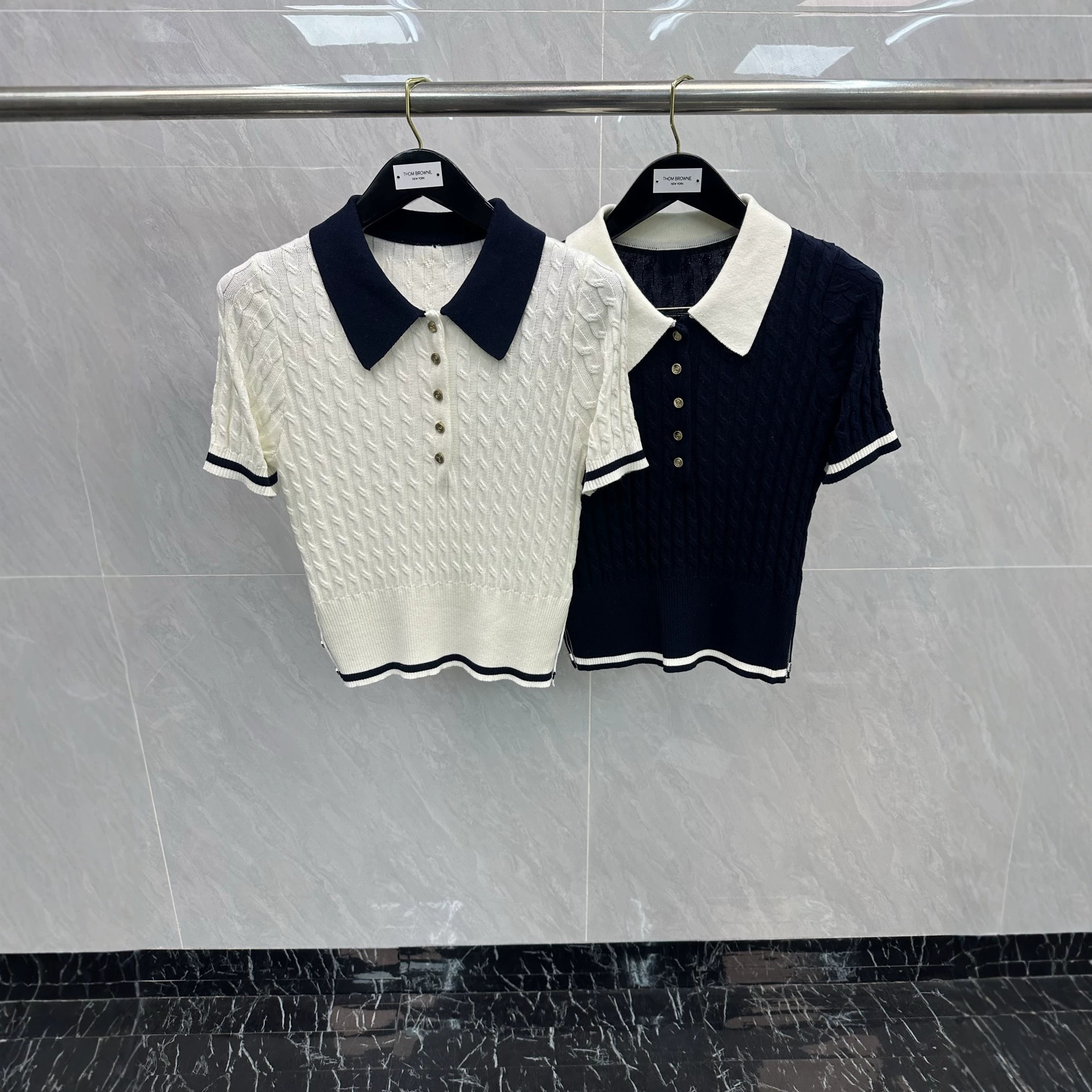 Summer knitted comfortable T-shirt