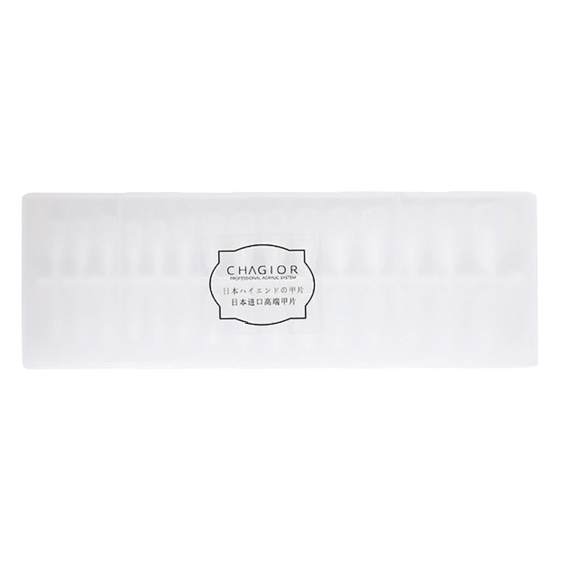 Nuevo parche de uñas de escalera corta ultrafino sin fisuras gota de agua sin molienda parche de uñas falso desgaste extendido tienda de belleza de uñas dedicada