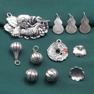 S925���y�P���p�h���� �͹����f����ˮ�Β��DIY�ֹ���������Ʒ