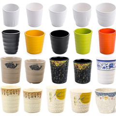 メラミンのコップのプラスチックのコップは樹脂のコップの火鍋の店のレストランのホテルに投げます。