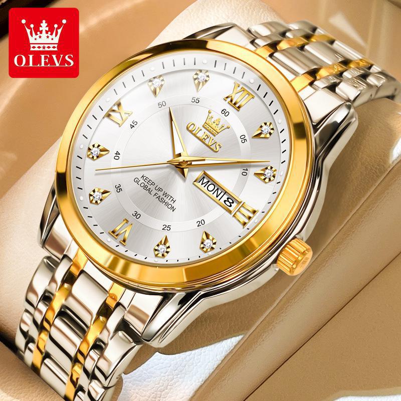 New Men's Watches 2024 Popular Brand-Name Non-Mechanical Watches Top Ten High-End Waterproof Watches