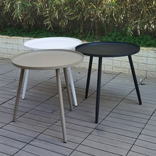 沙發茶幾50cm創意北歐陽台小角幾設計師家具室外沙發邊幾小圓桌