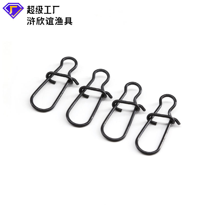 哑光黑连接器渔具垂钓用品欧式鲤鱼钓配件carp fishing增强别针