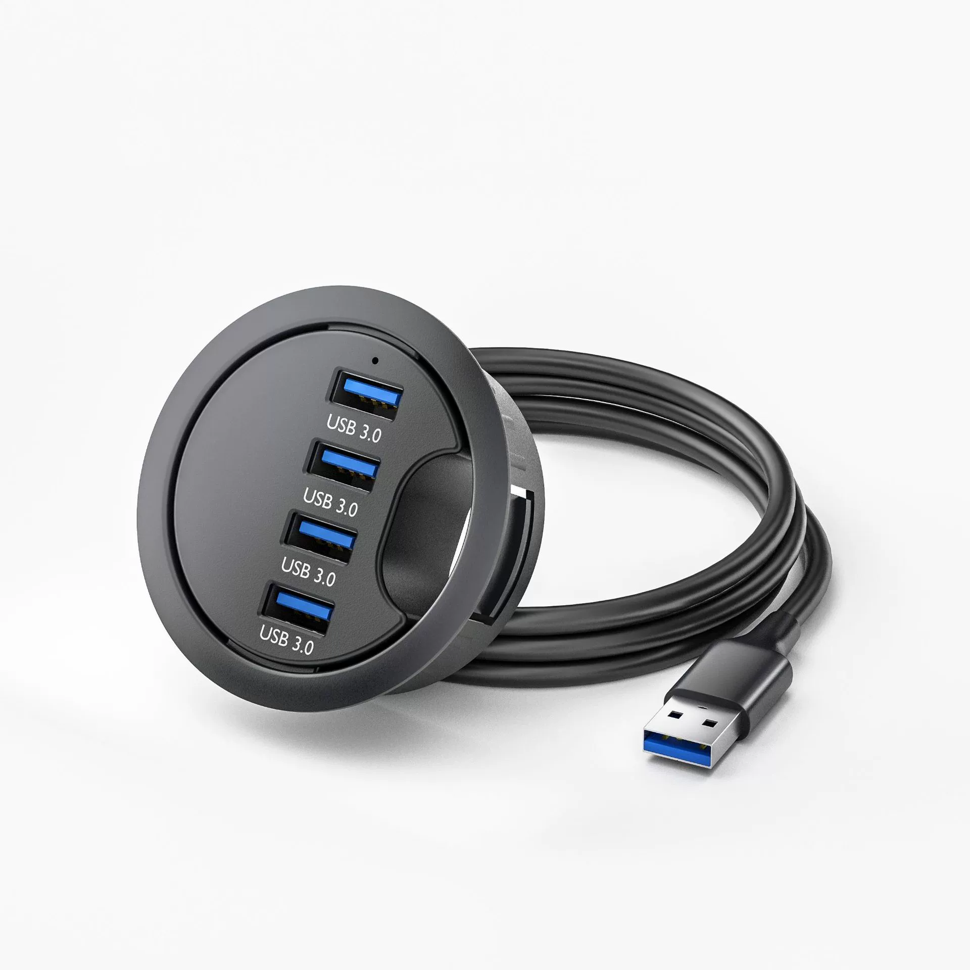 USB3.0 расширенный док-роуд-тип USB HUB расширение док-станция компьютер SD/TF кард-ридер хаб