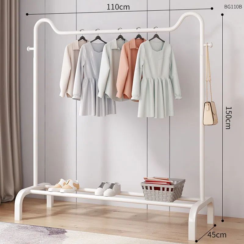 110cm 고양이귀 스타일 + 화이트 + 싱글 수납