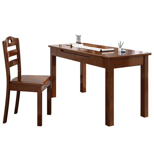 New Chinese style solid wood desk modern minimalist staff computer desk training table desk student home desks and chairs