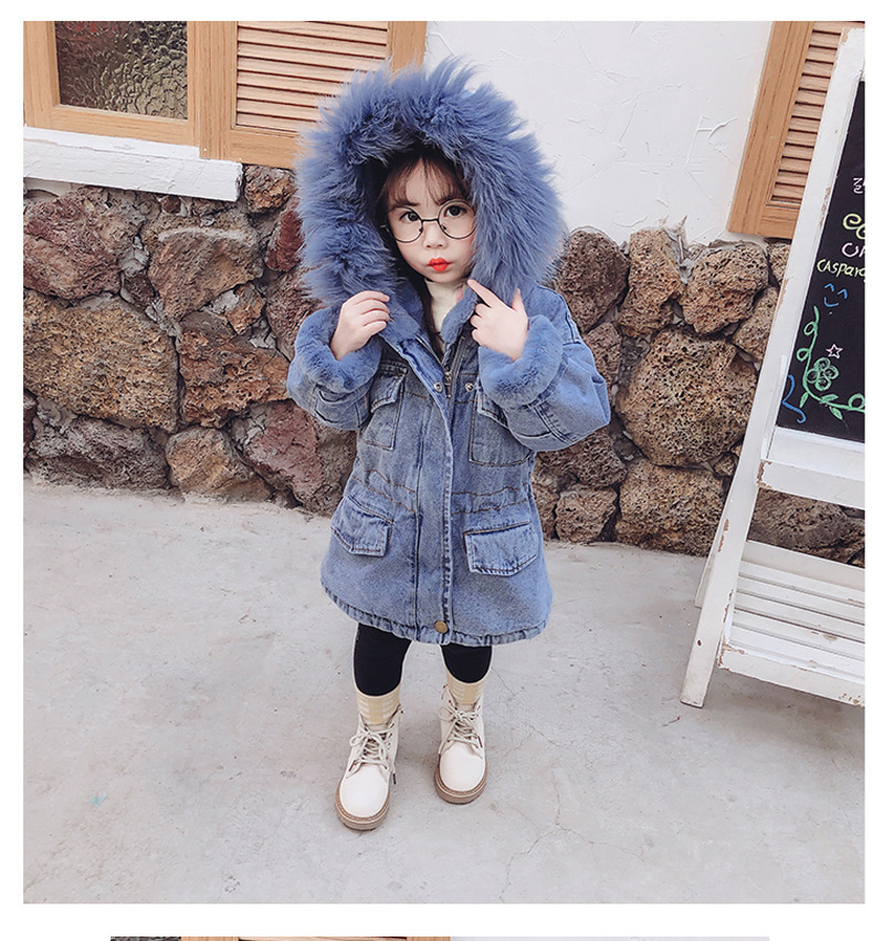 Streetwear Solid Color Cotton Girls Outerwear display picture 1