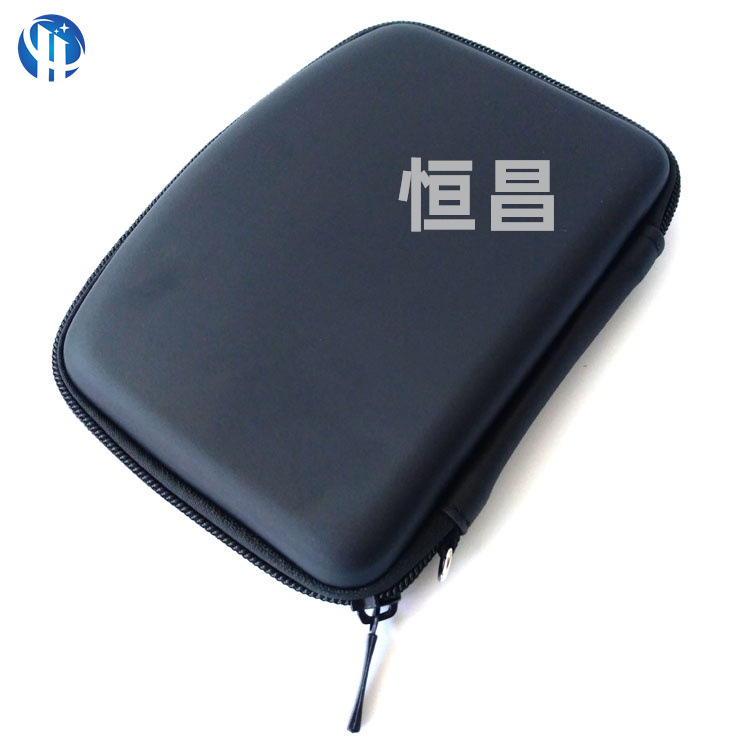 平板电脑收纳包装盒eva热压泡棉贴合莱卡布eva车缝数据线收纳箱包