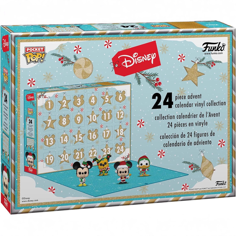 跨境爆款圣诞爆款 Advent Calendar假日日历DC超级英雄24口袋盲盒|undefined
