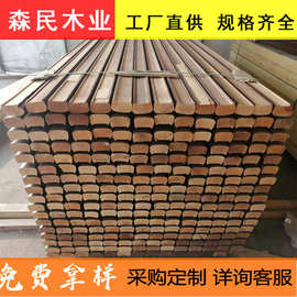 厂家直销楼梯实木扶手 圆形栈道工程木扶手 实木立柱栏杆扶手