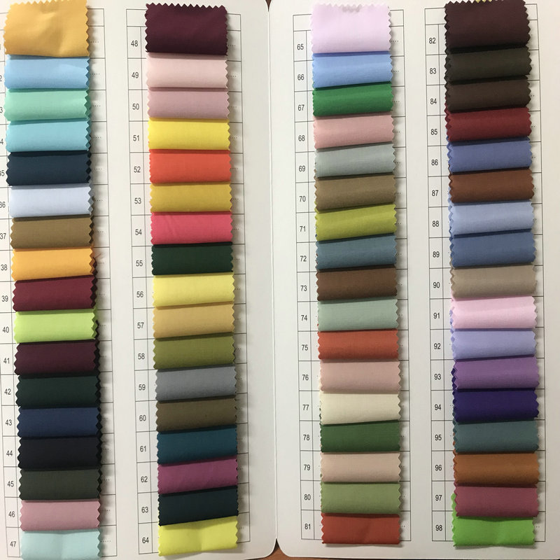 现货涤棉仿天丝60支高密TC133*94涤棉府绸职业装制服衬衫面料