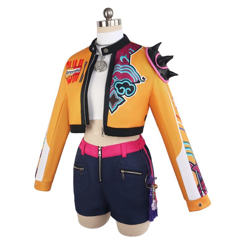 跨境新品-POP猎魔女团cos服鲁米儿童套装二次元动漫cosplay服装|undefined