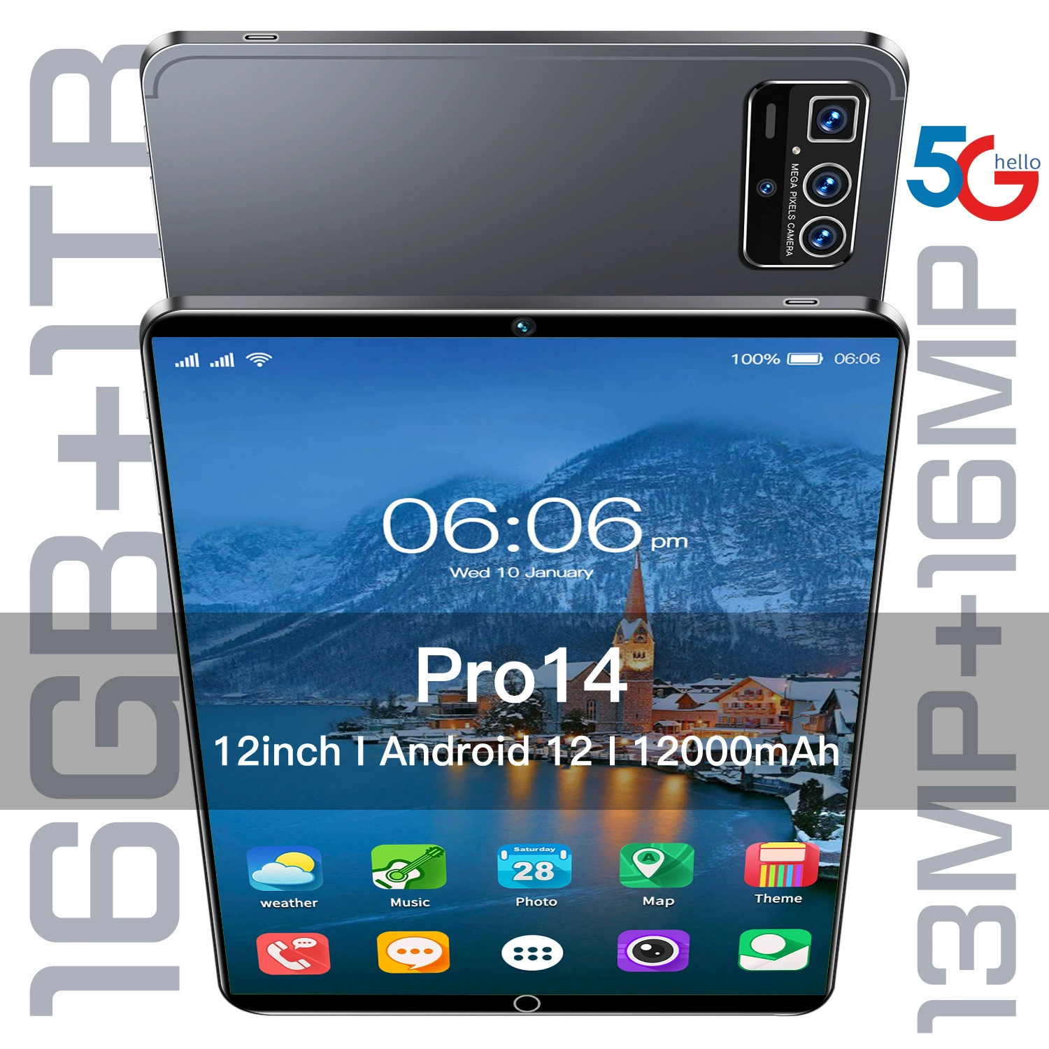 Планшетный умный ноутбук, pro14, Android