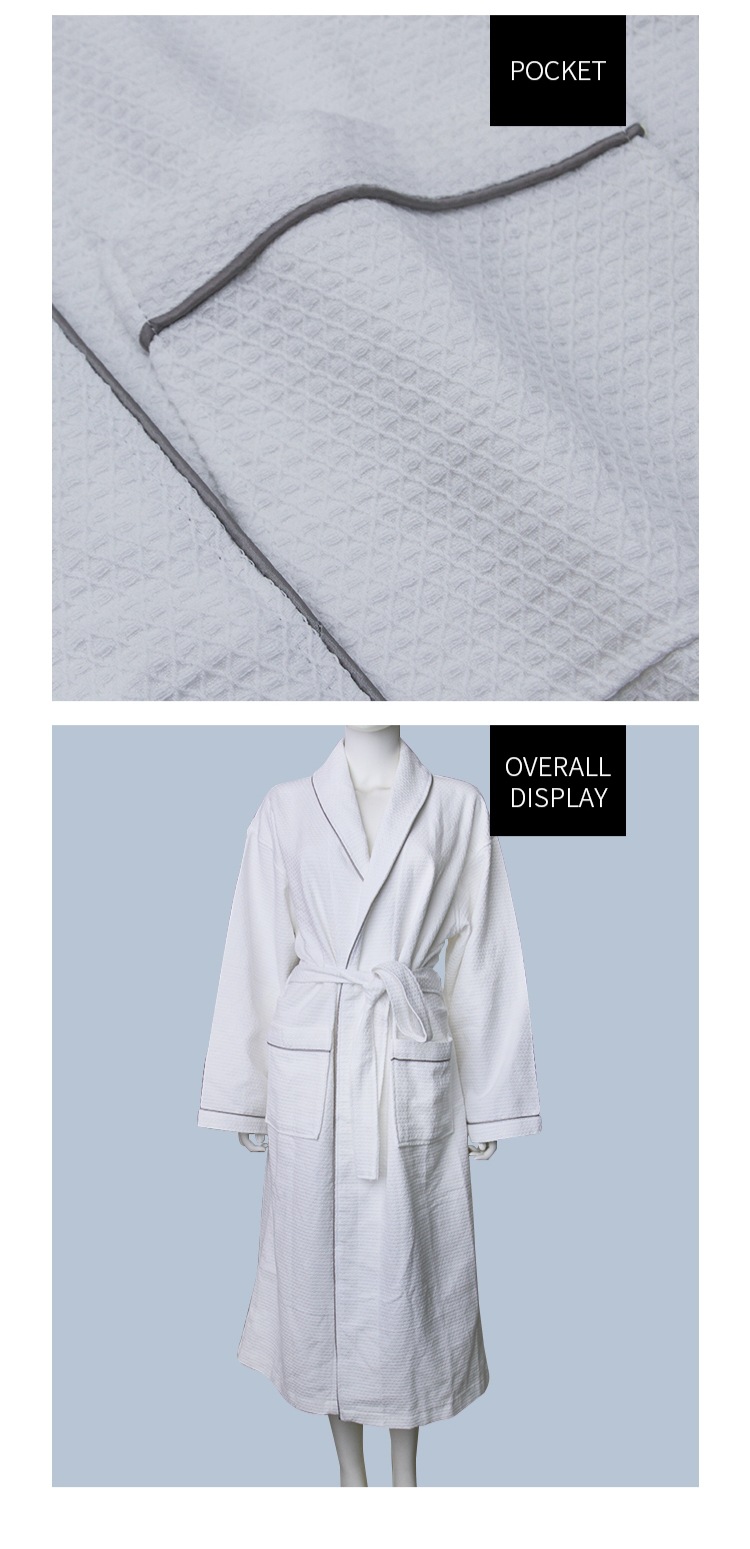 Waffle Bathrobe Image 6