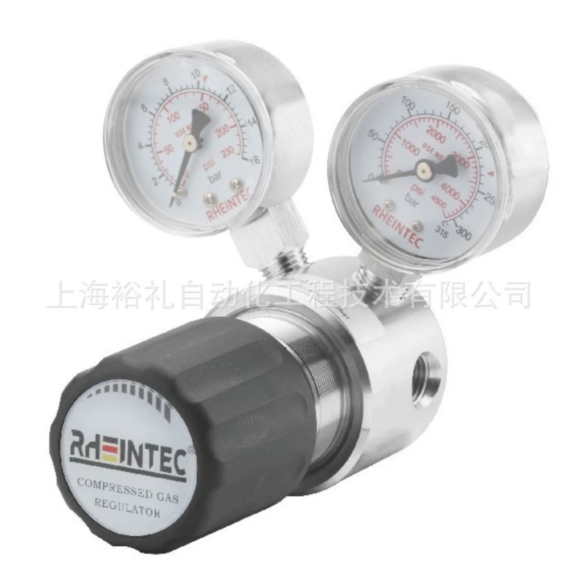 RHEINTEC прецизионный клапан регулировки давления SR1 газовый редуктор высокочистый клапан регулирования давления газа