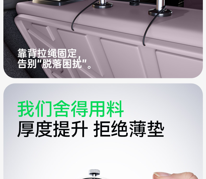 Suitable for BYD Qin MAX EV/DMi trunk mat TPE26 model interior decoration modification kit