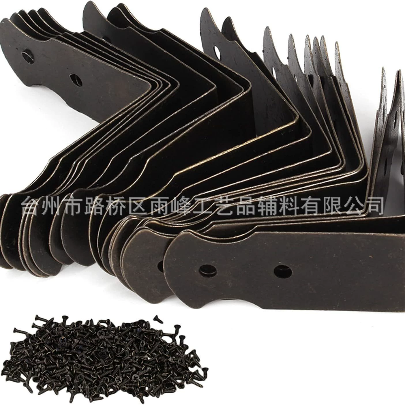 4.0 x 1.8 cm Retro Decorative Retro Box Angle Protection Protective Edge Cover Strip