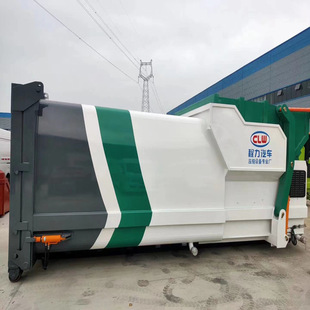 8 tons (square) sanitation equipment compression station horizontal garbage compression station mobile transfer box