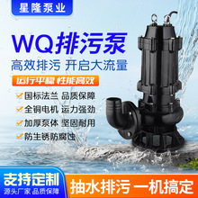 潜水排污泵WQ污水泵房地产工程搅匀污水提升泵潜污泵潜污提升
