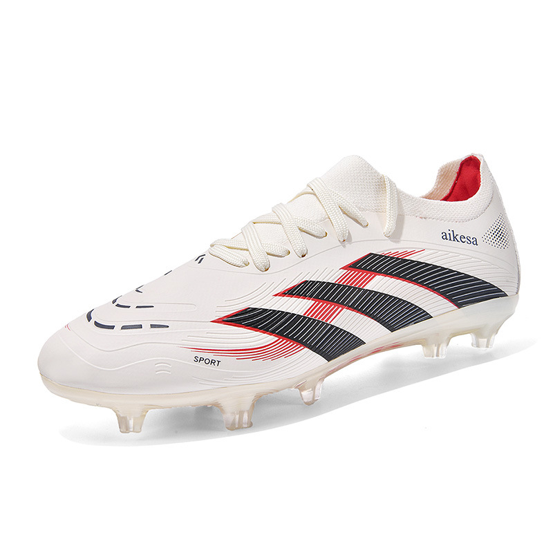 2025 nuevos zapatos de fútbol transfronterizos clavos bajos zapatos de entrenamiento juvenil para hombres fábrica de zapatos deportivos