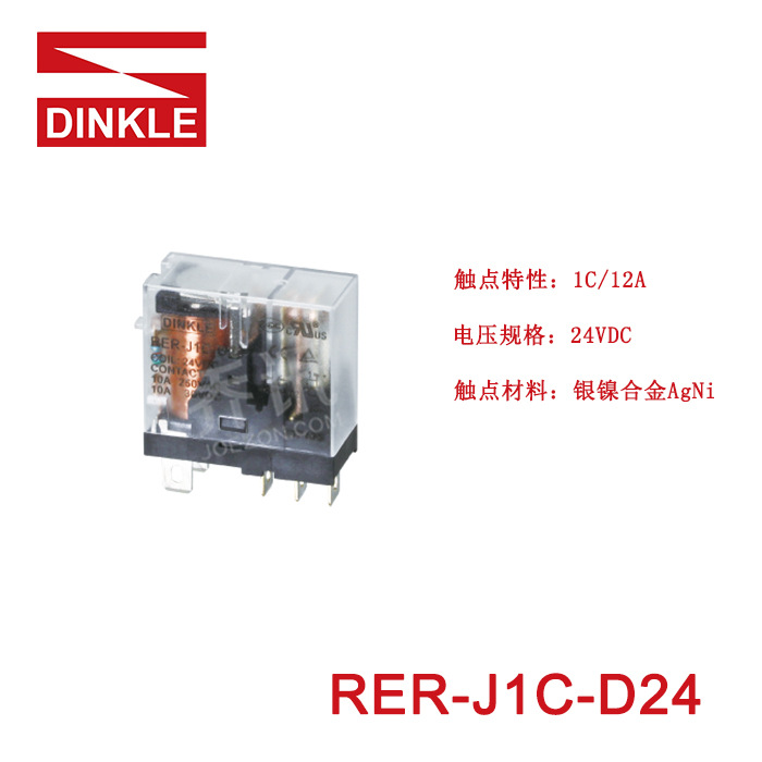 ���DINKLE PIDֱ��ʽ���� �����ͼ̵��� 1����24VDC ���Ը���12A