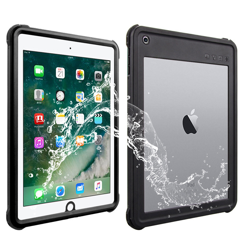 New Model Suitable for Ipad2017 Waterproof Protective Case Ip68 Diving Waterproof Light and Thin Fully Transparent iPad Waterproof Case