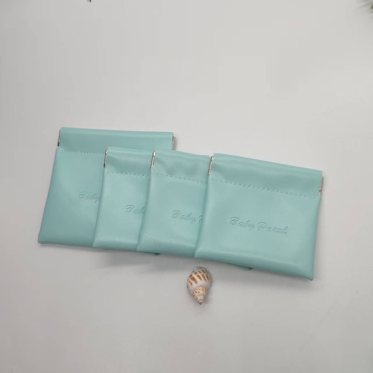 商城热卖款糖果色防皮真弹片袋多功能收纳随身小物件手串收纳神器