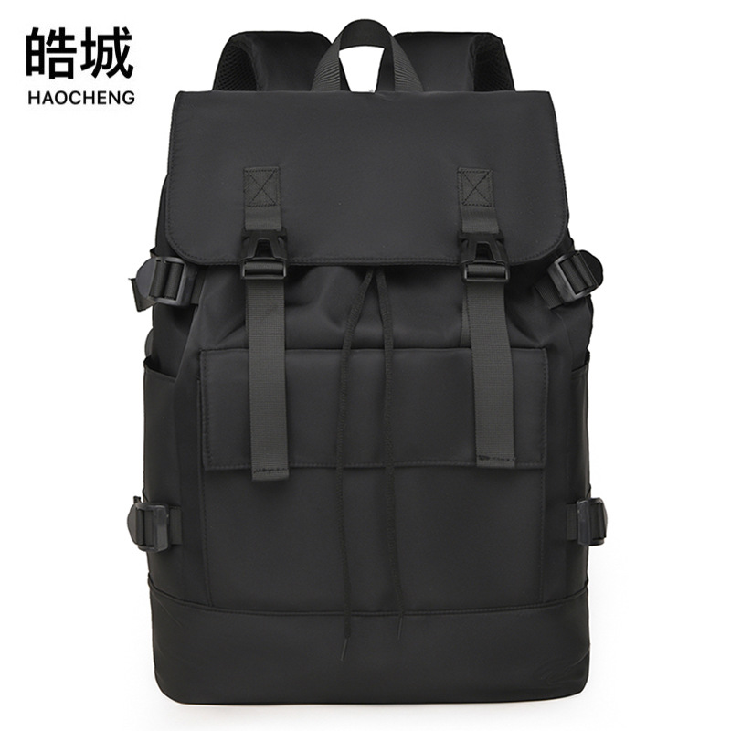 Mochila de nuevo estilo, tendencia de la moda, mochila escolar para estudiantes de gran capacidad, bolsa de viaje de ocio, mochila para computadora de cercanías de negocios