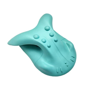 EVA Neck Massager Pillow with 6 Massage Heads, Timer and Battery/Solar Power