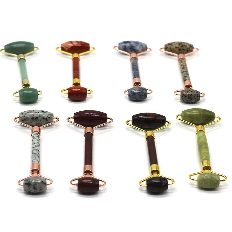 Фабрика Shiyu Roller Powder Crystal Massage Facial Eye Massage Stick Cross -border Roller Оптовая